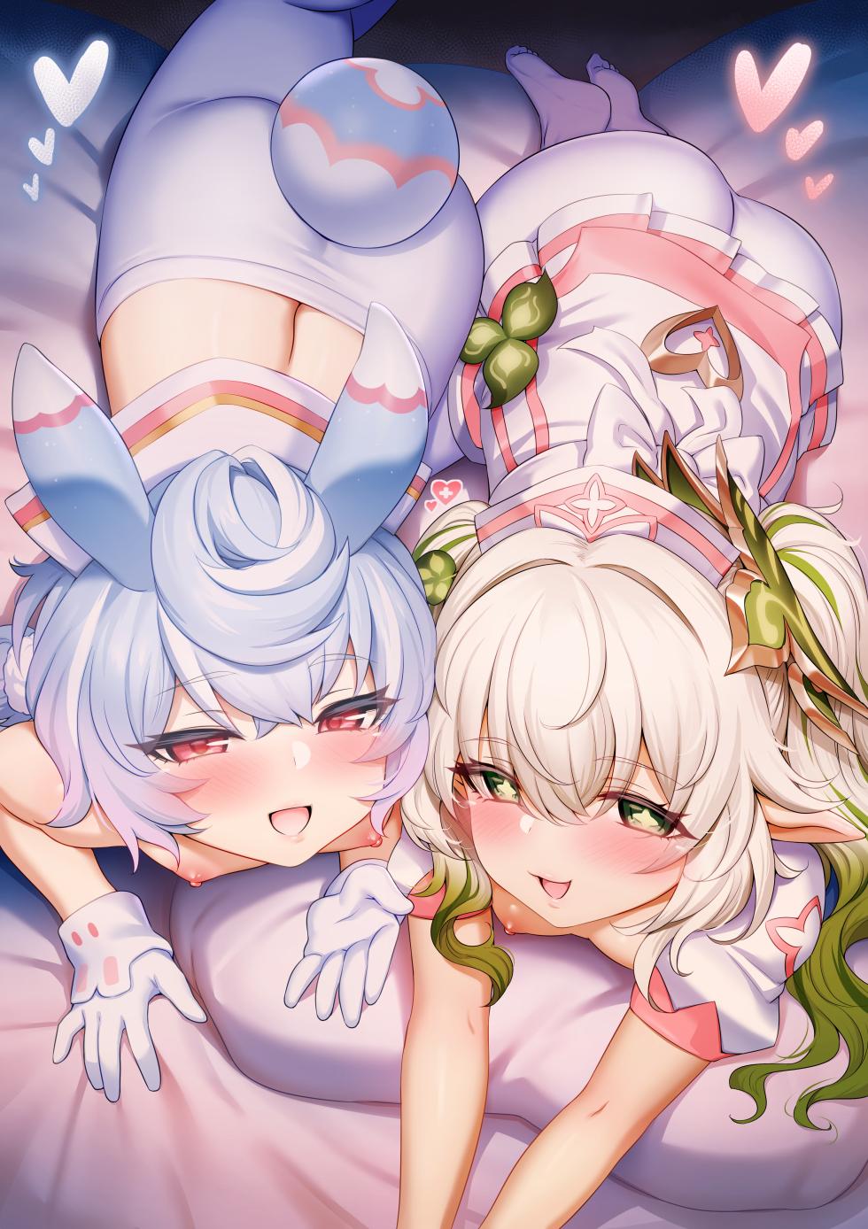 [Mda Starou] Nahida & Sigewinne (Genshin Impact) - Page 1