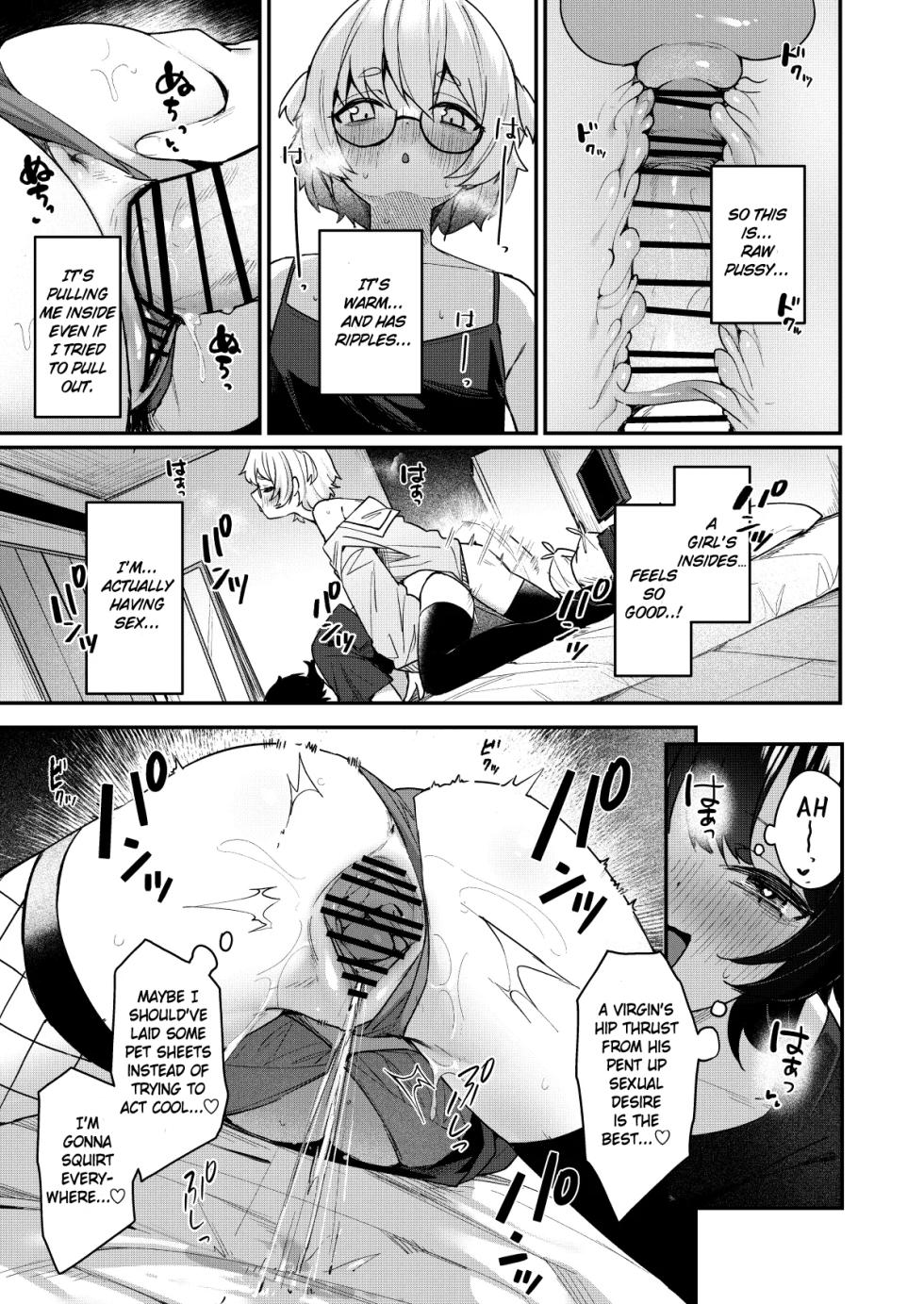 [Menbou Renpou (Menbou)] Boku no Kimochi wo Moteasobu Doutei Kari Onee-san ni Shiboraremakuru Hanashi | The Story of When a Virgin-Hunter Lady Played with My Feelings and Sucked Me Dry [English] [atang] [Digital] - Page 21