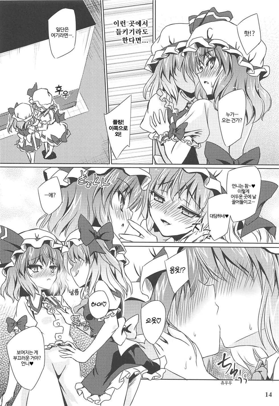 (Reitaisai 15) [Reverse Noise (Yamu)] Charisma OverFlow | 카리스마 오버플로우 (Touhou Project) [Korean] [반카이] - Page 13