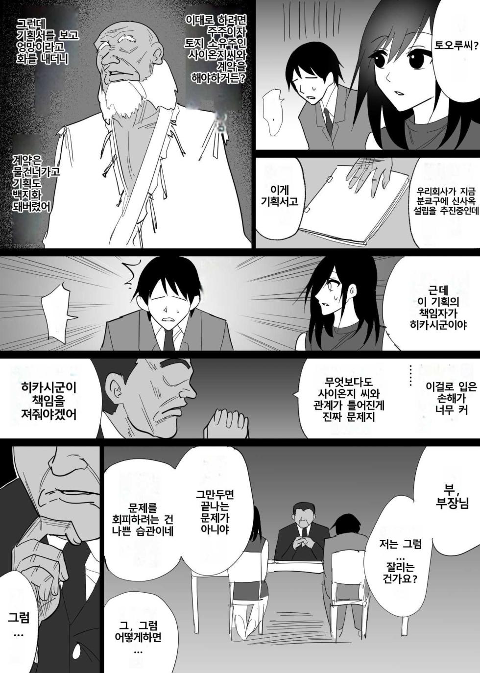 [Hachikou] Ochiru Toki 1 [Korean] - Page 14