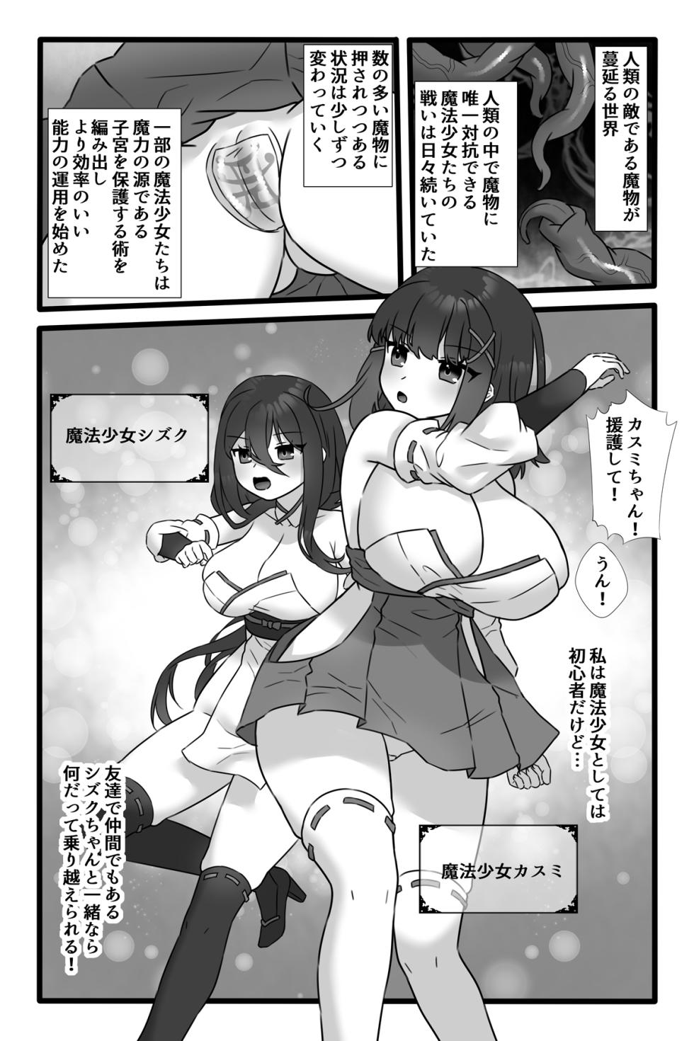 [Sayoyuri Hako (Sayoyuri)] Mahou Shoujo Akushoku 1.5 ~Rensa Futanari Yuri Ingoku~ - Page 4