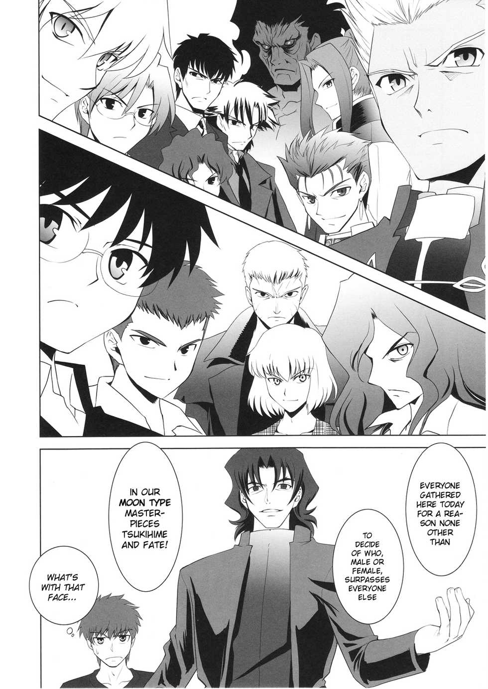(C73) [Crazy Clover Club (Shirotsumekusa)] T-MOON COMPLEX X02 Omake Bon (Fate/hollow ataraxia, Tsukihime) [English] - Page 2