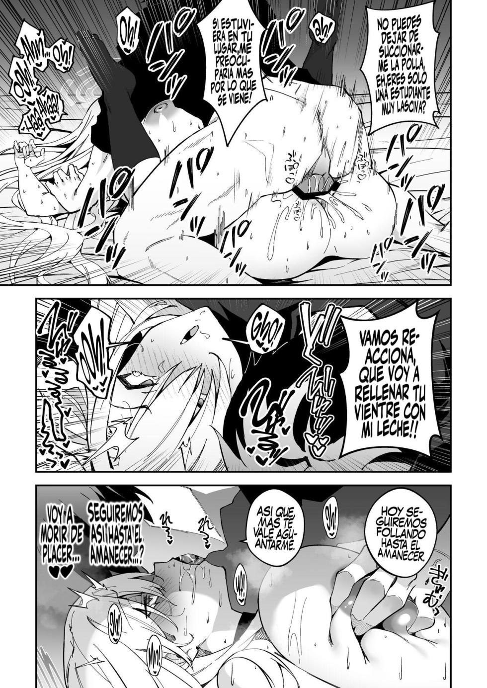 [Syunichi Kansuu (Syunichi)] Seito to Nakayoku Nareru Tatta Hitotsu no Houhou♂♀ 1&2 | La Única Forma de que Sensei se Lleve Bien con Todas sus Estudiantes♂♀ 1&2 (Blue Archive) [Spanish] [Germany united] [Digital] - Page 26