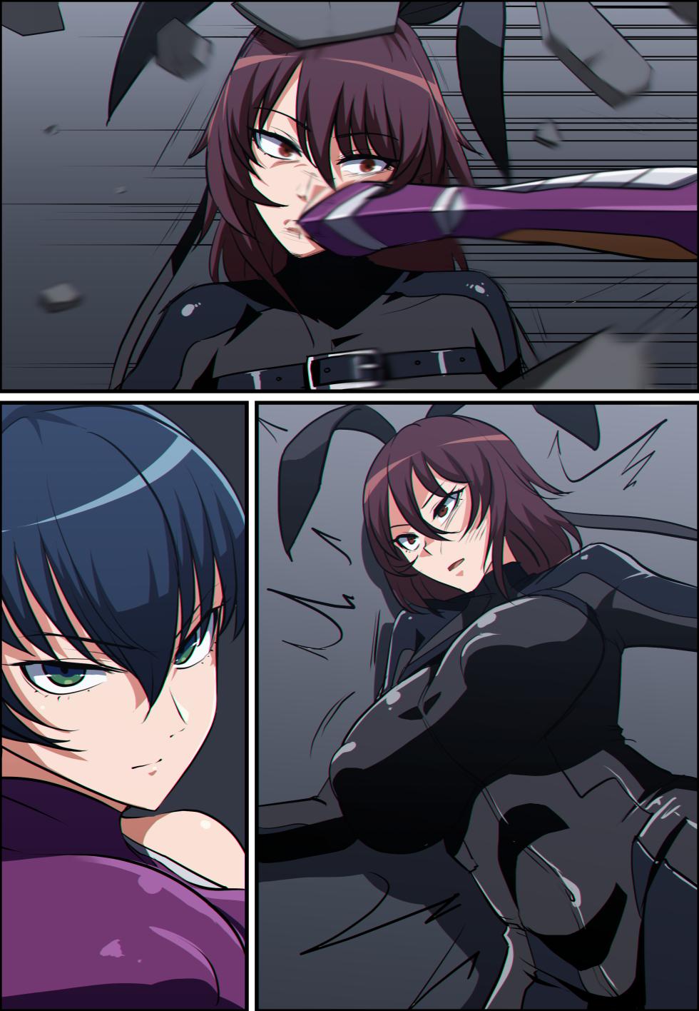 TAIMANIN SERIES - Asagi Igawa / Mizuki Shiranui [Ep.3 - Part1+2] | (pixiv fanbox) - Page 8