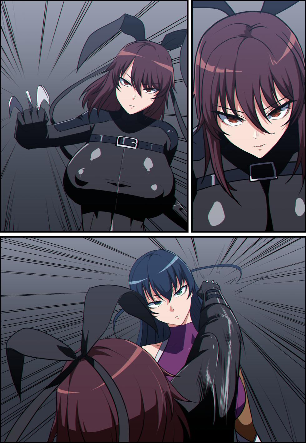 TAIMANIN SERIES - Asagi Igawa / Mizuki Shiranui [Ep.3 - Part1+2] | (pixiv fanbox) - Page 10