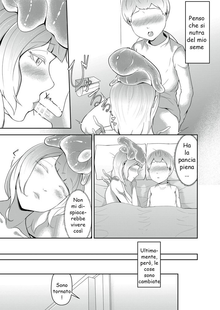 [Oshiro] Dondon Seichou Suru Hatsujou no Igyou Musume to Boku | Venuta da Lontano [Italian] - Page 15