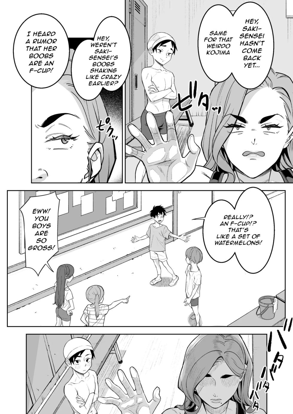 [Kecyabbu] Pool de Sensei to Irekawari! | Swapping with the Teacher at the Pool [English] - Page 9