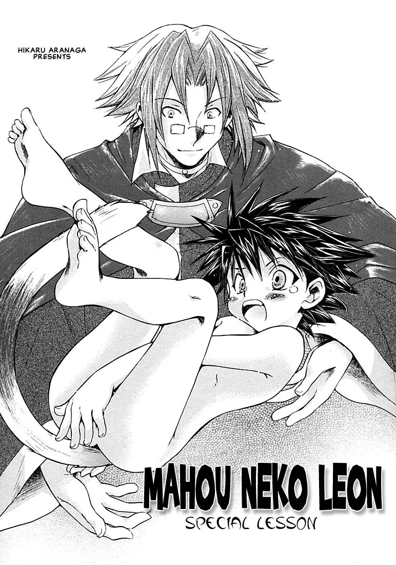 Reading Aranaga Hikaru Mahou Neko <b>Leon</b> -Special Lesson- (Shounen Ai No Biga...