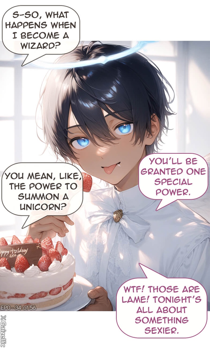 [Gaizellic] The Virgin Wizard's Seduction Quest | EP 0 - 11 [AI Generated] - Page 34