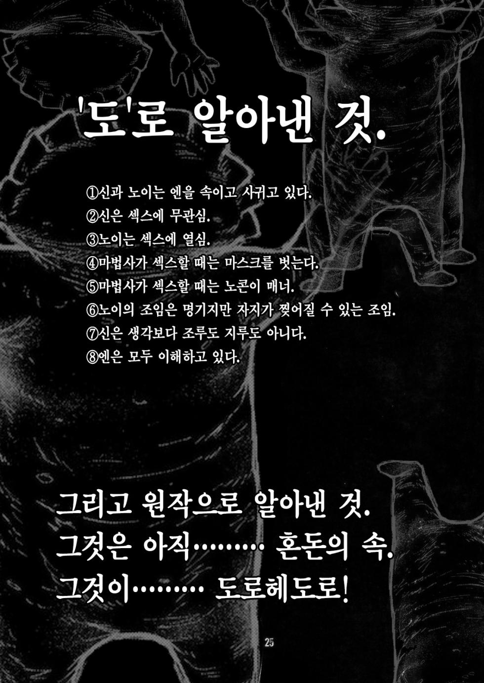 (C78) [CELLULOID-ACME (Chiba Toshirou, Itou Yuuji] Hi-SICS 07 (Dorohedoro) [Korean] [Team Edge] [Decensored] - Page 25