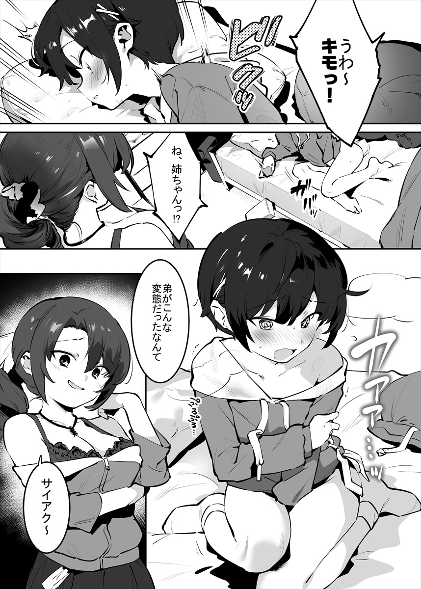 姉ちゃんにオナばれした弟 - Page 3