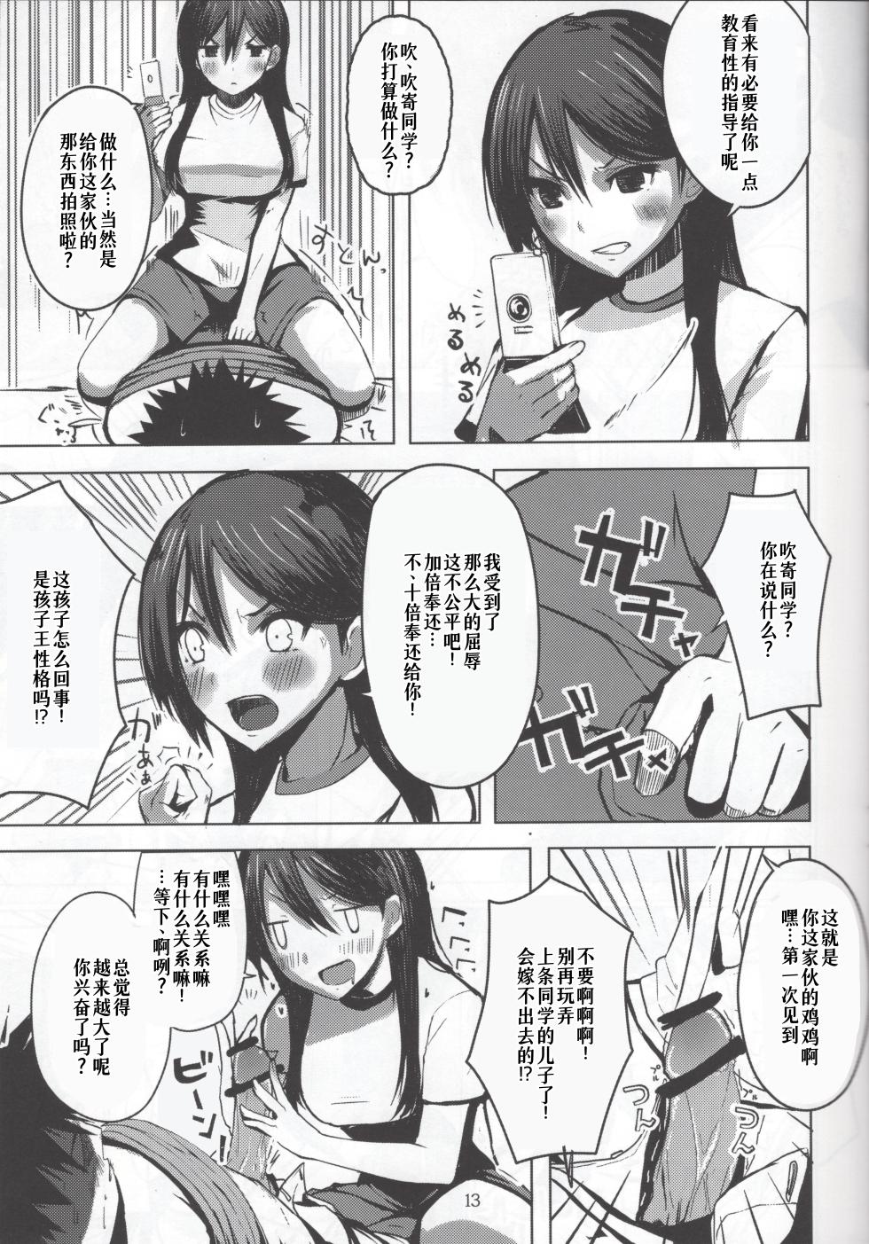 (C80) [AMAYADORI+ (Harenochiame)] HARD GIRL (Toaru Majutsu no Index) [Chinese] [廉价汉化组] - Page 13