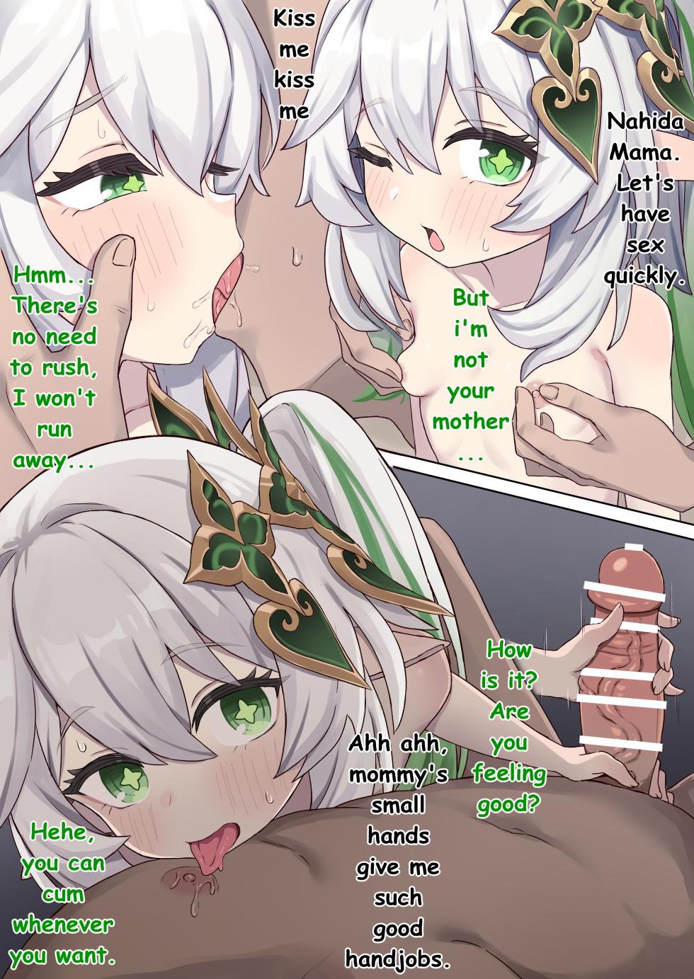 [Rokita] Flirting With Naheeda (Genshin impact) - Page 1