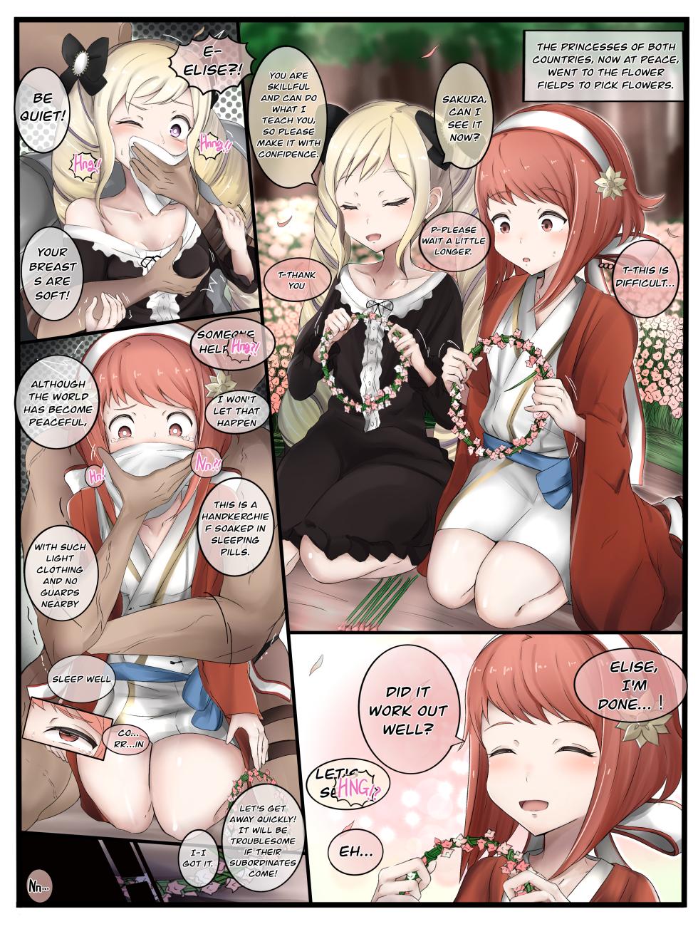 (nenemu0) The fate of the princesses who were captured by bandits (Fire Emblem Fates) - Page 1