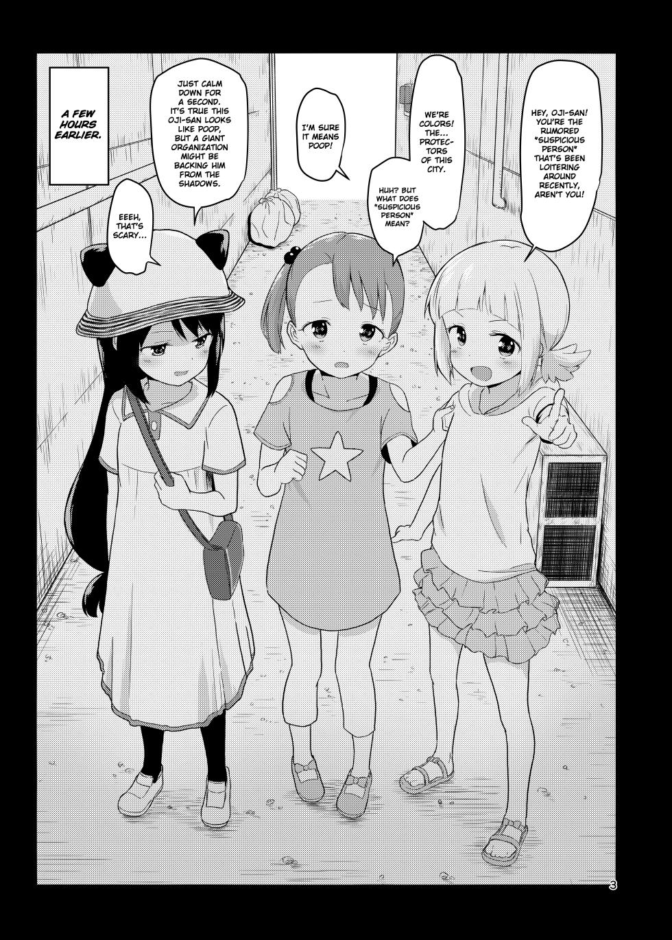 [Mainichi Kenkou Seikatsu (Healthyman)] O(×) Colors | Dis(X) Colors (Mitsuboshi Colors) [English] [Decensored] [Digital] - Page 2