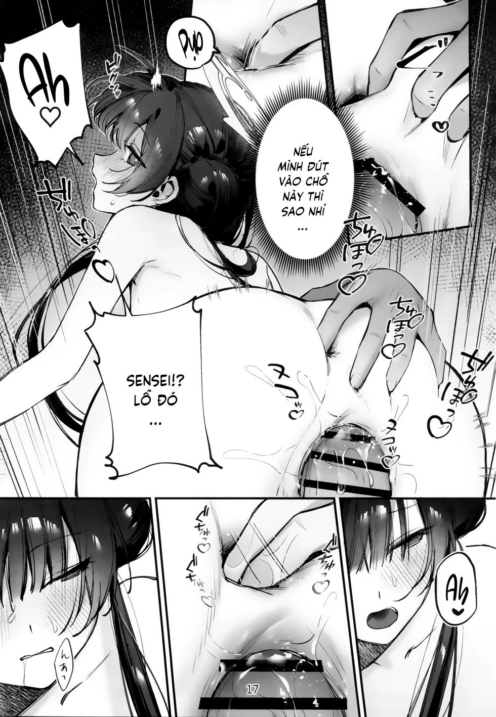 [Gyoza Baby (Waraiwari Gyoza)] Zenshin Massage Shiyou! Kisaki Kaichou! 2 | Cùng mát xa toàn bộ cơ thể nào, chủ tịch Kisaki! 2 (Blue Archive) [Vietnamese] - Page 15