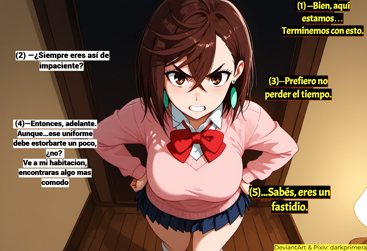 Ganando experiencia - Capitulo MOMO (SPANISH) [AI GENERATED] - Page 8