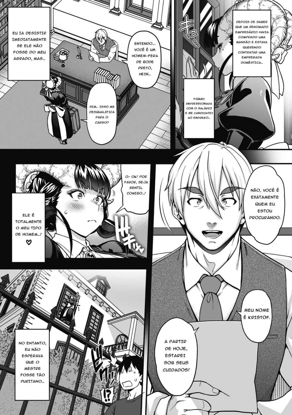 [Jun] Koisuru Kuroyagi | A Cabra Preta Que Barbeia o Amor (COMIC GAIRA Vol. 09) [Portuguese-BR] [BLACKSUB] - Page 4