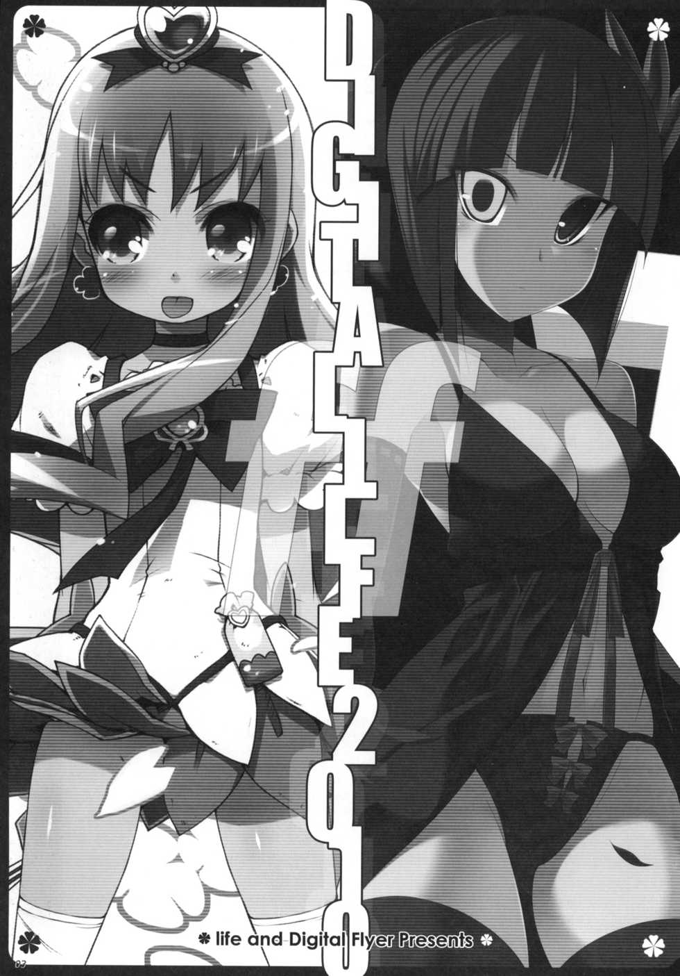 (C79) [life & Digital Flyer (Haga Yui & Ohta Yuuichi)] DIGITAL LIFE 2010 WINTER ff (Precure Series) - Page 2