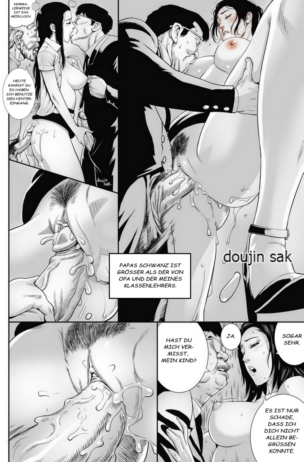 [Doujinsak] โพ่อเลี้ยงกลับมาบ้าน  - Stepfather Come Home [German][Decensored] - Page 16