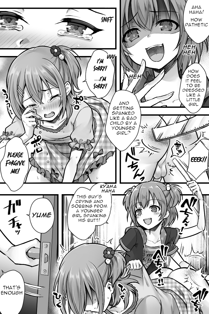 [Chijoku An (Sasanoma Nibi)] Zoku Futanari Chinpo-sama ni Kanraku Shita Kanojo to Mesu Ochi Shita Boku no Monogatari [ENG] - Page 8