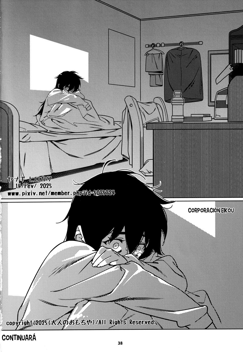 (COMITIA151) [Otonano Omochiya (Hirokawa)] Otonano Omochiya 28 [Spanish] - Page 37