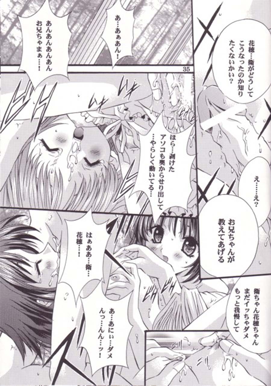 (C62) [Hiyotama Goten (Nagase Yutaka)] 12 imouto junai THE TWELVE HEARTS (Sister Princess) - Page 34