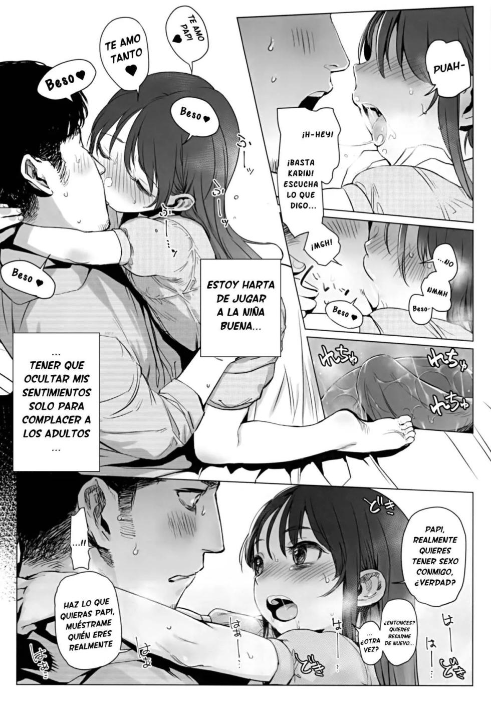 (C92) [Rinjuu Circus (Haguhagu)] Yappari Papa ga Suki. | Sin Duda, Amo a Papá [Spanish] [KnightsMighty] - Page 15
