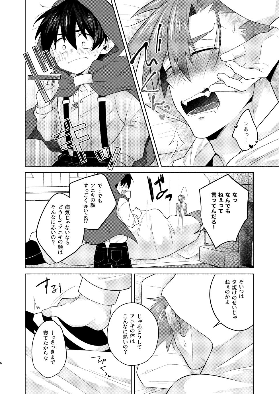 [Marumaru Maru (Hikamaru)] 赤ずきんくんとオオカミナさん (Tengen Toppa Gurren Lagann) [Digital] - Page 5