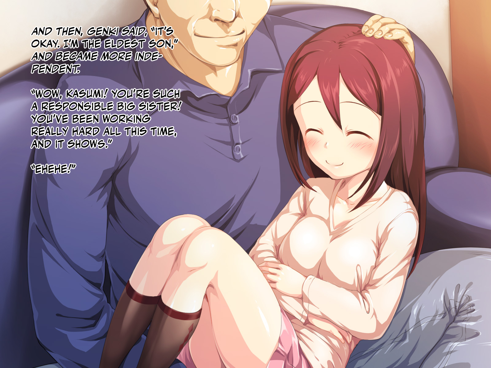 [Kajimura Market (Kajimura Kajima)] Kozukuri Onedari Daughters ~Futari to 5-nin no Musume Haramase~ | Daughters Wanting to Get Pregnant! [English] [Team Rabu2] - Page 6