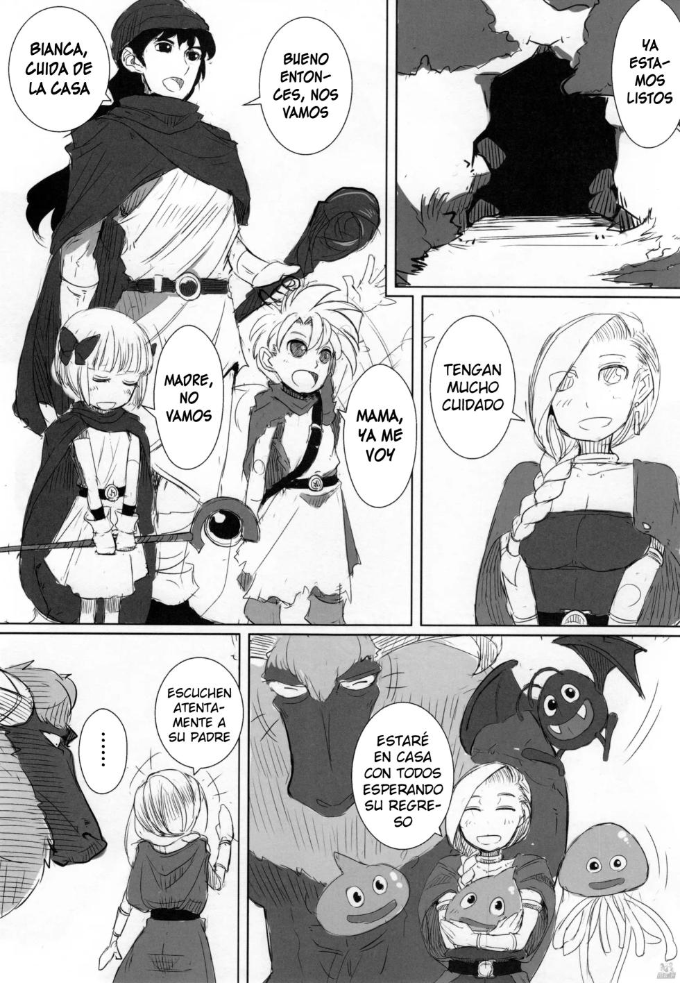 (C88) [A.S.G Group (Misonou)] Monster to Orusuban Suru Seikatsu | La Vida en Casa con Monstruos (Dragon Quest V) [Español] [KnightsMighty] - Page 3