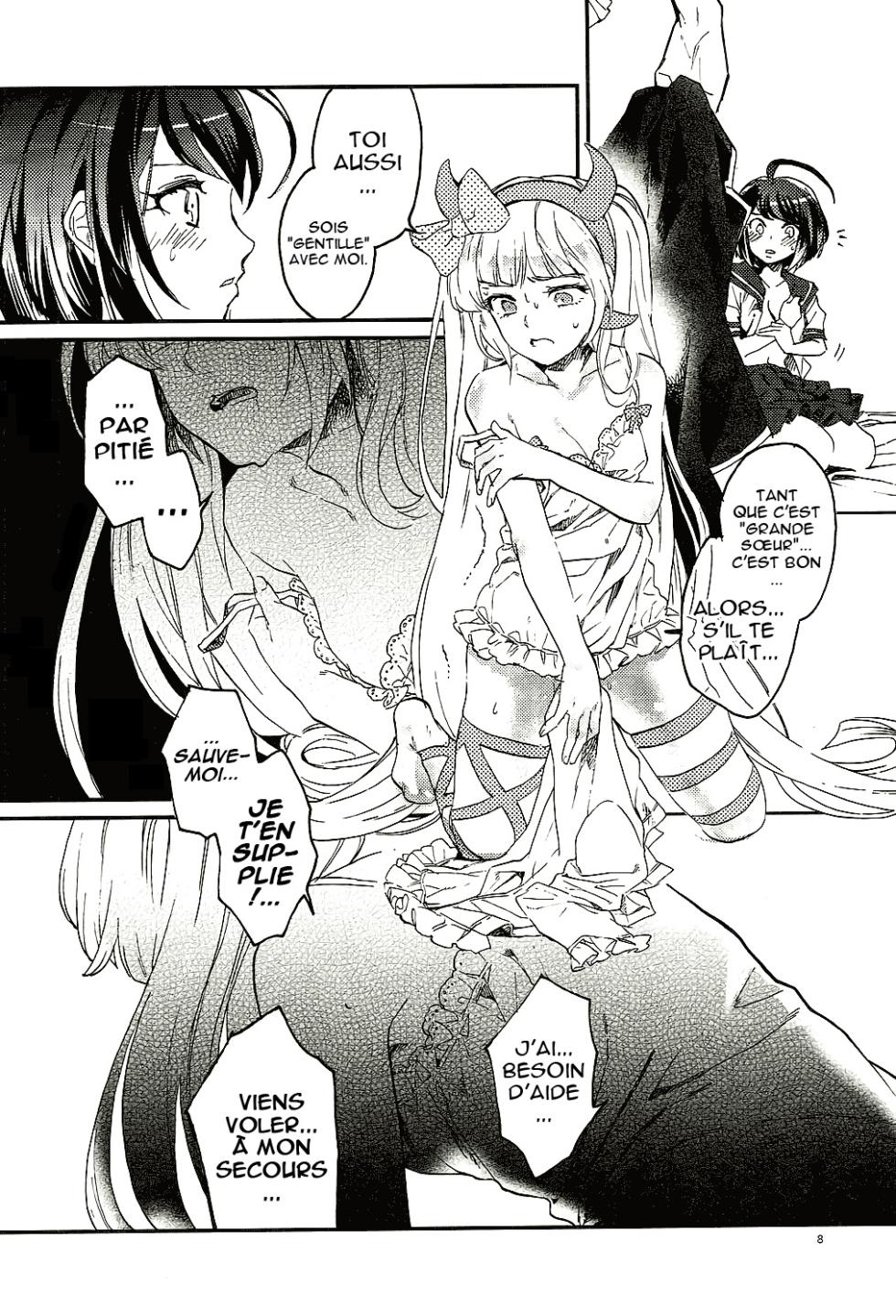(CCOsaka109) [Hosikuz Dolce (Kayako)] Yasashiku Aishite (Danganronpa) [French] - Page 7