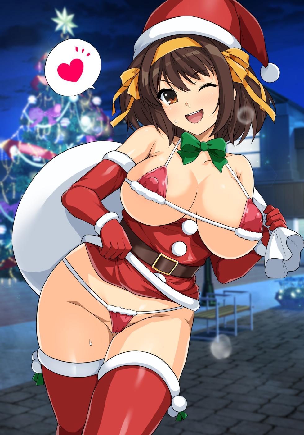 [Haruhisky] Santa Haruhi-san (The Melancholy of Haruhi Suzumiya) - Page 3