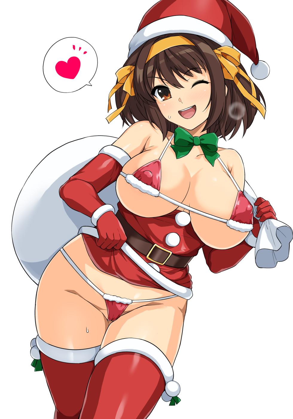 [Haruhisky] Santa Haruhi-san (The Melancholy of Haruhi Suzumiya) - Page 8