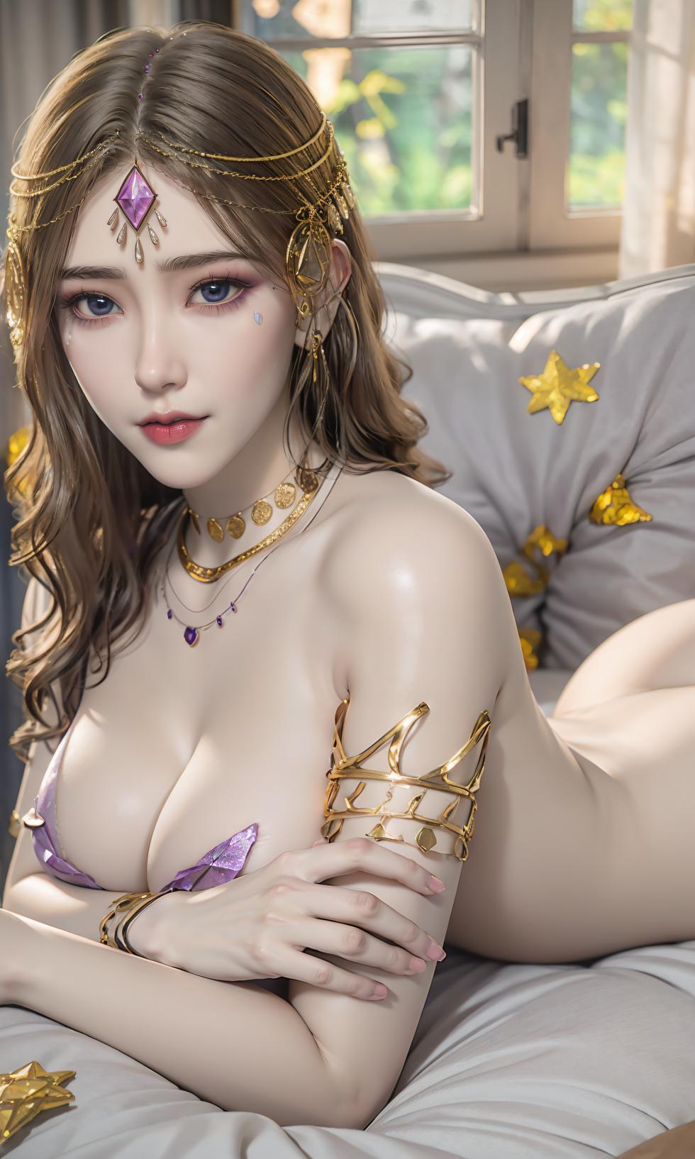 斗破苍穹玄衣天鹅绒蕾丝 [AI Generated] - Page 36