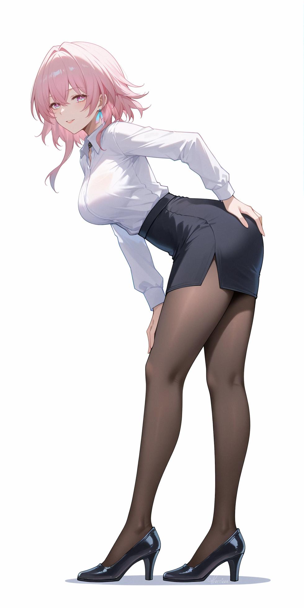 Office Lady [AI generated] - Page 9