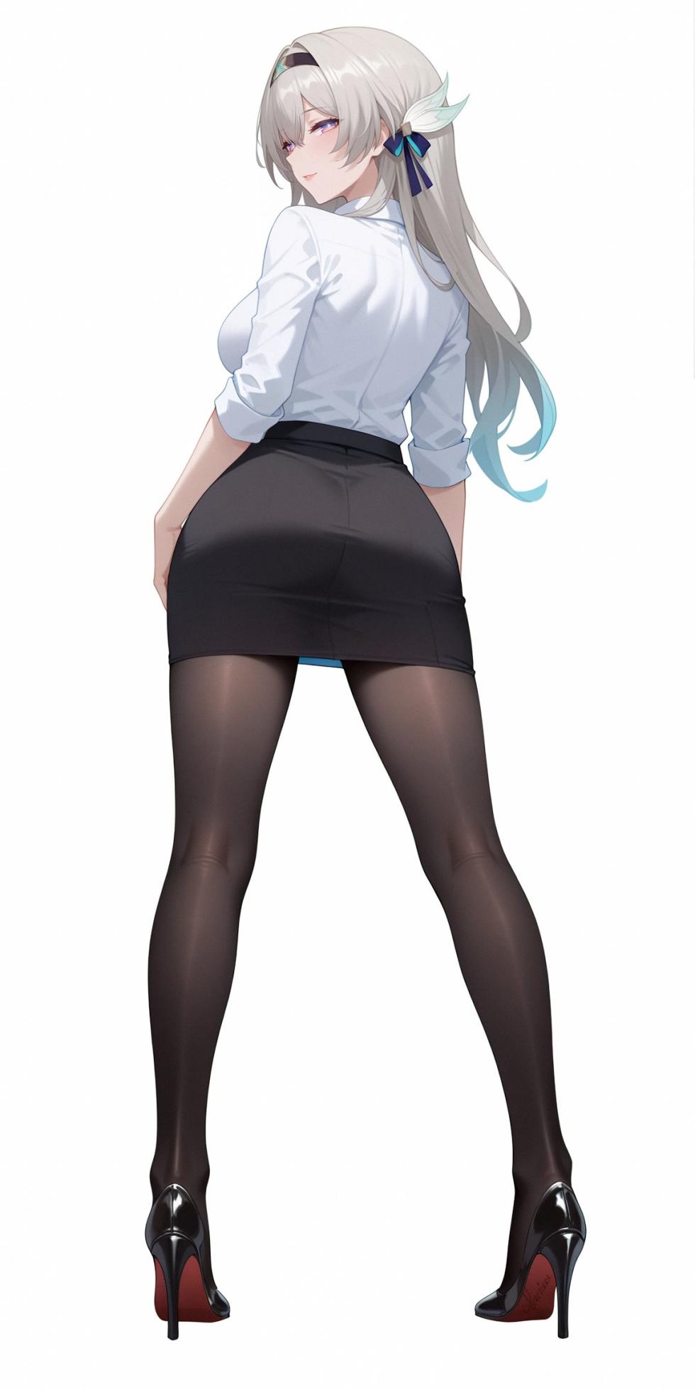 Office Lady [AI generated] - Page 13