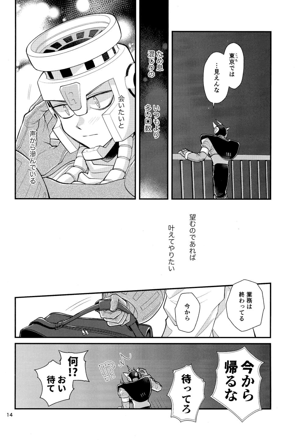 (HARU COMIC CITY 31) [minority (mina)] Koibito no Wagamama wa Kawaii (Megaman) - Page 14