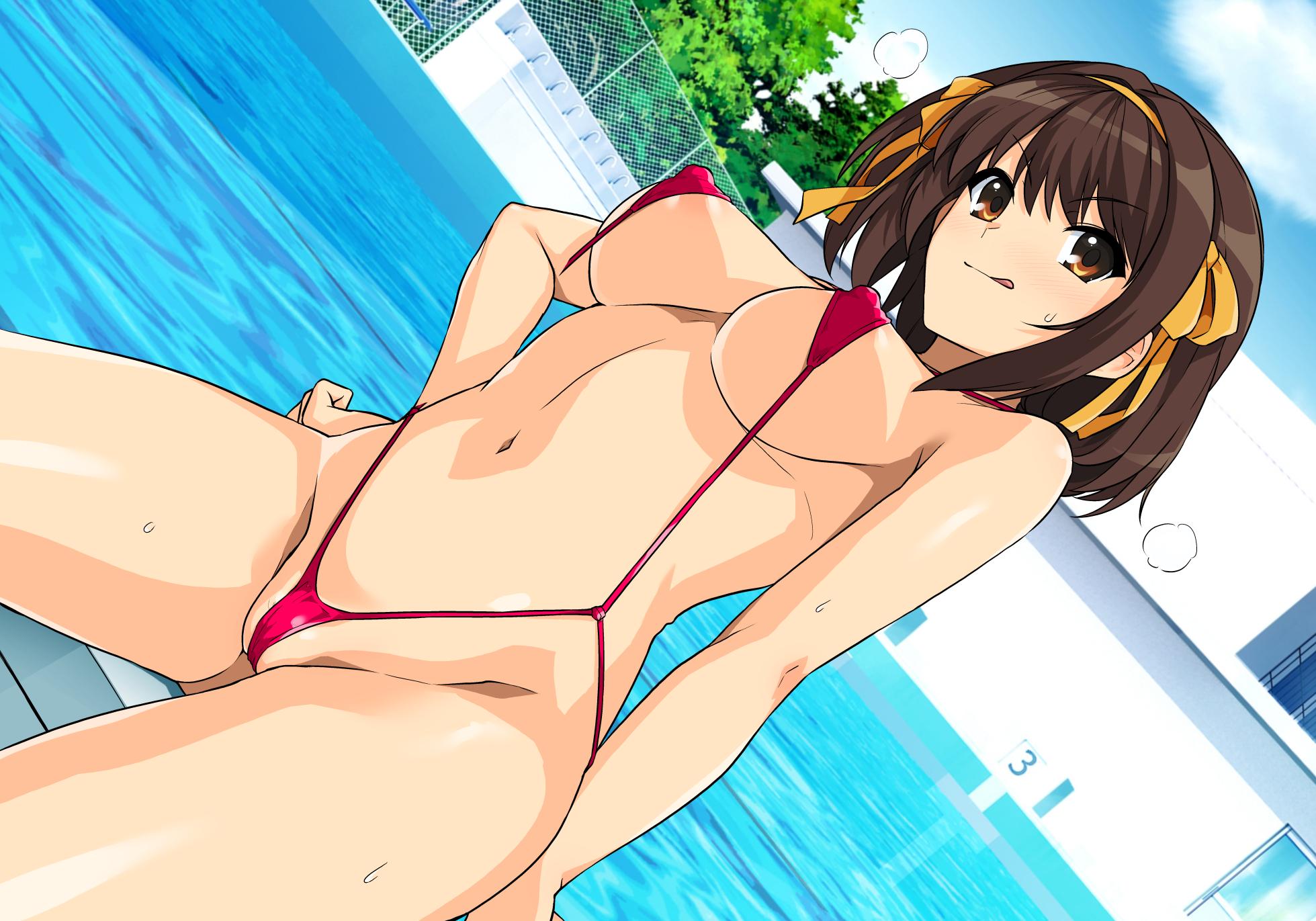 [haruhisky] Mizugi Haruhi-san (Suzumiya Haruhi no Yuuutsu) - Page 3