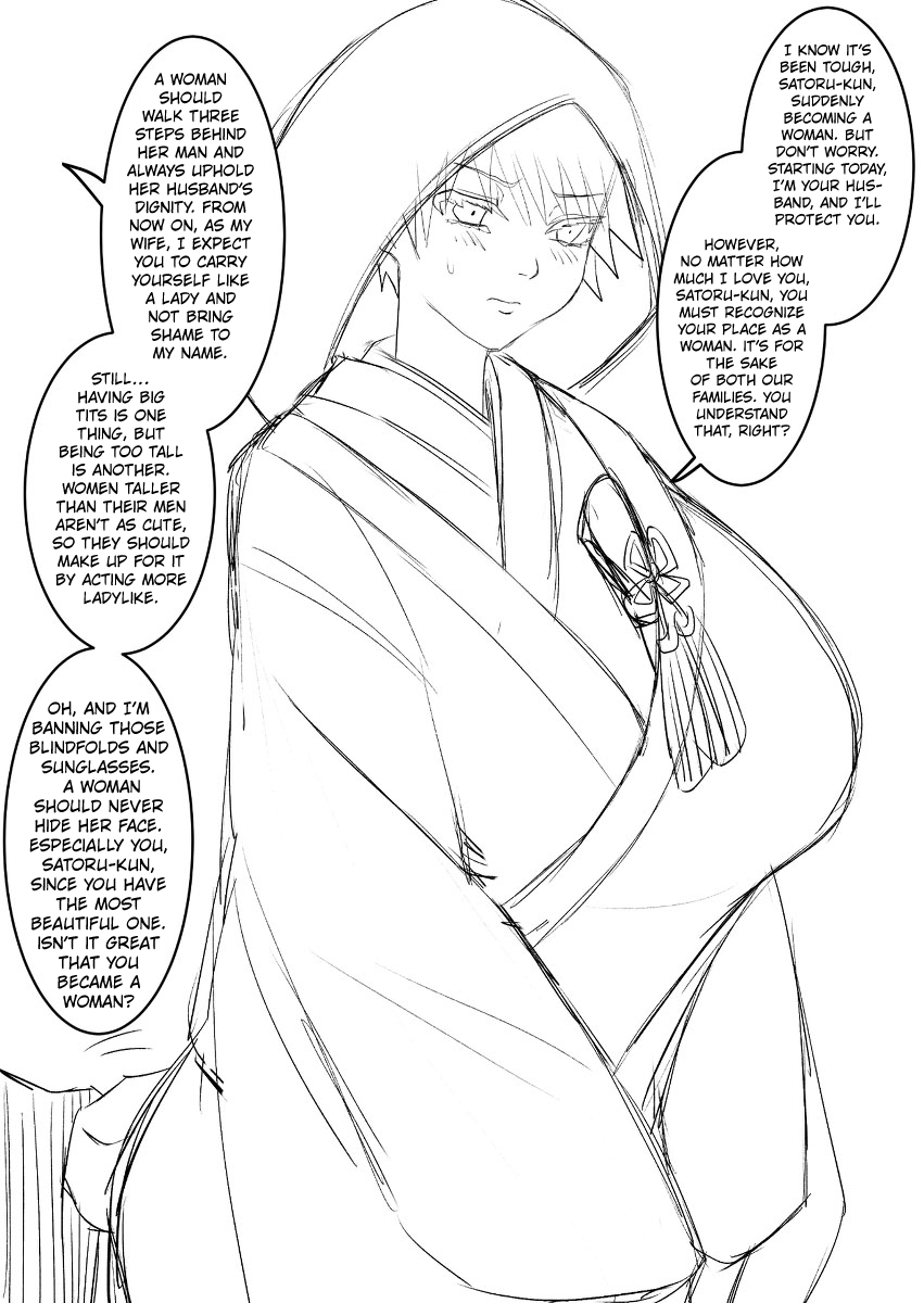[5joshiko (斉木景)] Satoru Gojo Gender Bender [English] [Kuraudo] - Page 3