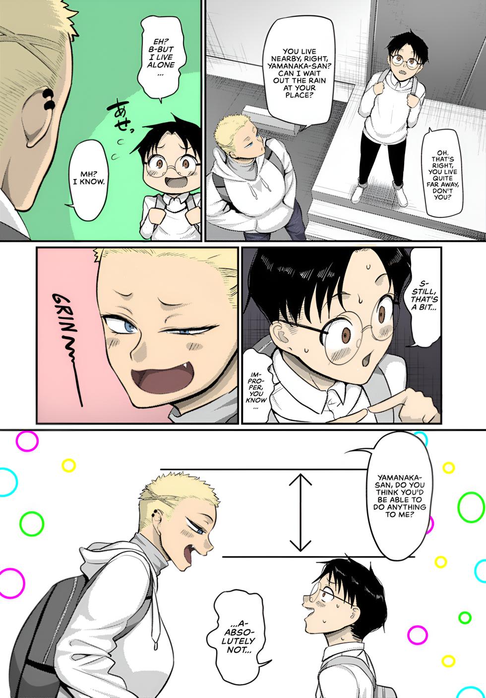 [Yamamoto Zenzen] Aragae! Kinnikujyo no Mount position!! | Resist! A Muscular Woman's Mount Position!! [English] [Color] - Page 2