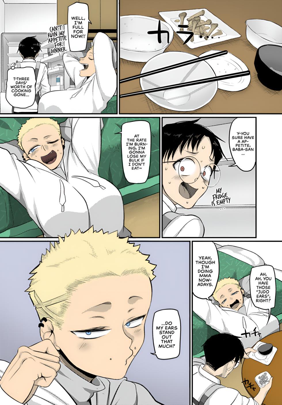 [Yamamoto Zenzen] Aragae! Kinnikujyo no Mount position!! | Resist! A Muscular Woman's Mount Position!! [English] [Color] - Page 6