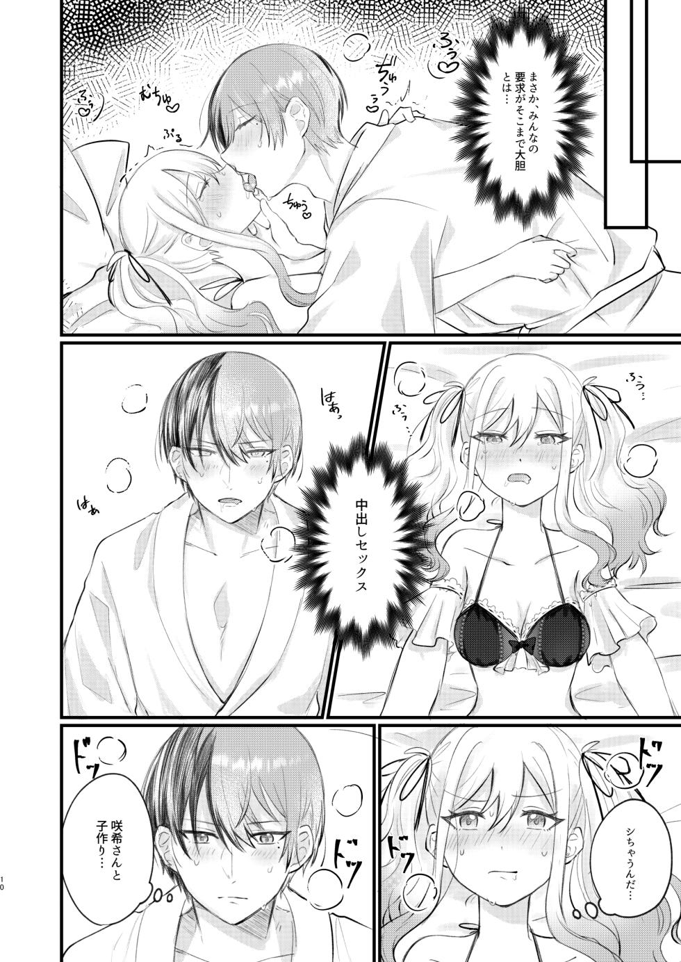 [Bokura, Mikansei. (Piyotarou)] xx Shinai to Darenai ToSaki-chan (Project Sekai) [Digital] - Page 9