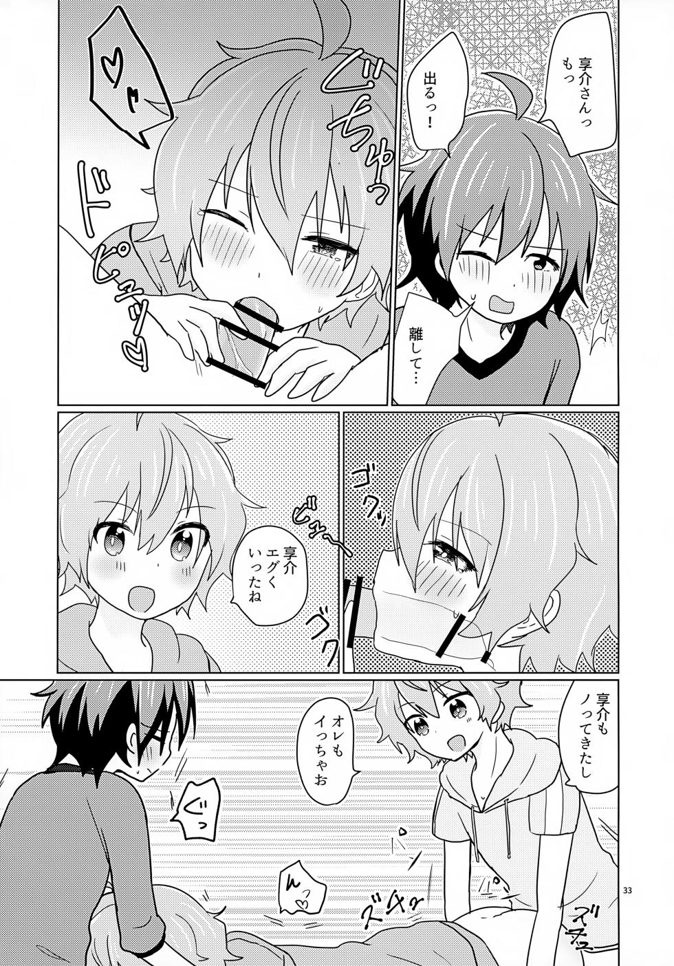 [Hyakutenmanten (Nanten)] Kyousuke-san ga Ecchi Sugita Node 3P Shichaimashita. (THE IDOLM@STER SideM) - Page 36