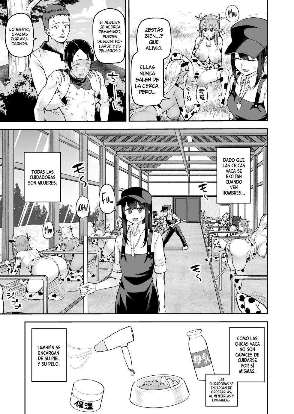 [Marshmallow Balloon (Kayumidome)] Nuugyuu Musume Bokujou [Spanish] [MandaloAsiNoma] [Digital] - Page 8