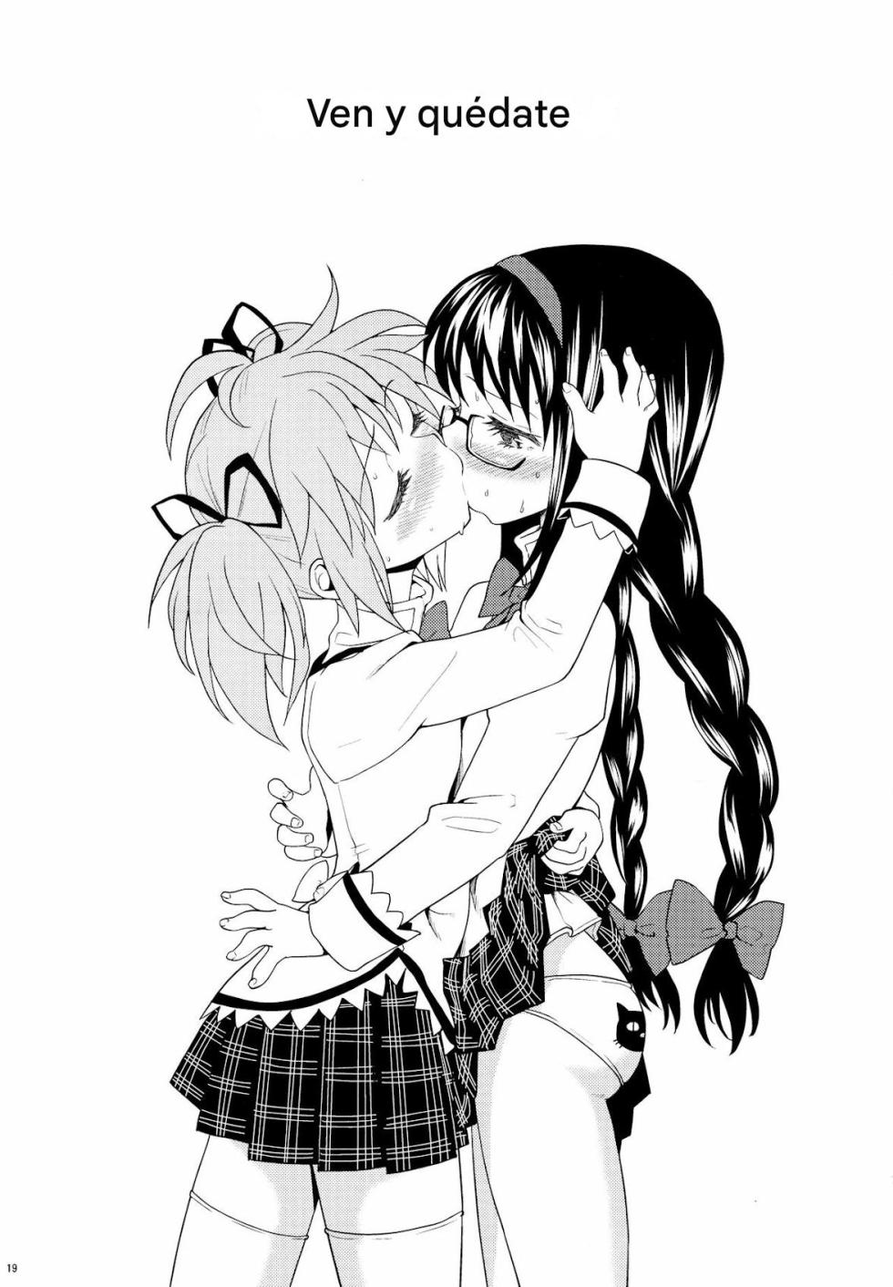 (Mou Nanimo Kowakunai3) [Nedaore (Ayane)] Kakoku Shoujo Eroku (Puella Magi Madoka Magica) [Spanish] [CristoferDeLosAndes] - Page 22