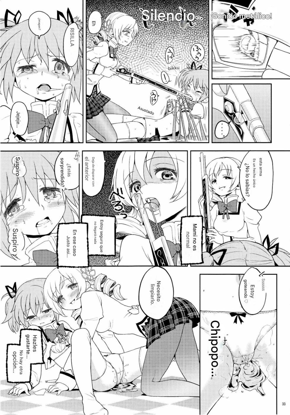 (Mou Nanimo Kowakunai3) [Nedaore (Ayane)] Kakoku Shoujo Eroku (Puella Magi Madoka Magica) [Spanish] [CristoferDeLosAndes] - Page 36