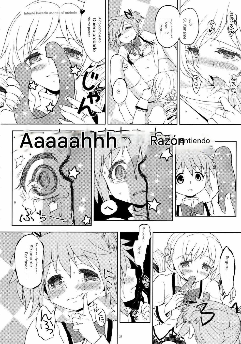 (Mou Nanimo Kowakunai3) [Nedaore (Ayane)] Kakoku Shoujo Eroku (Puella Magi Madoka Magica) [Spanish] [CristoferDeLosAndes] - Page 37