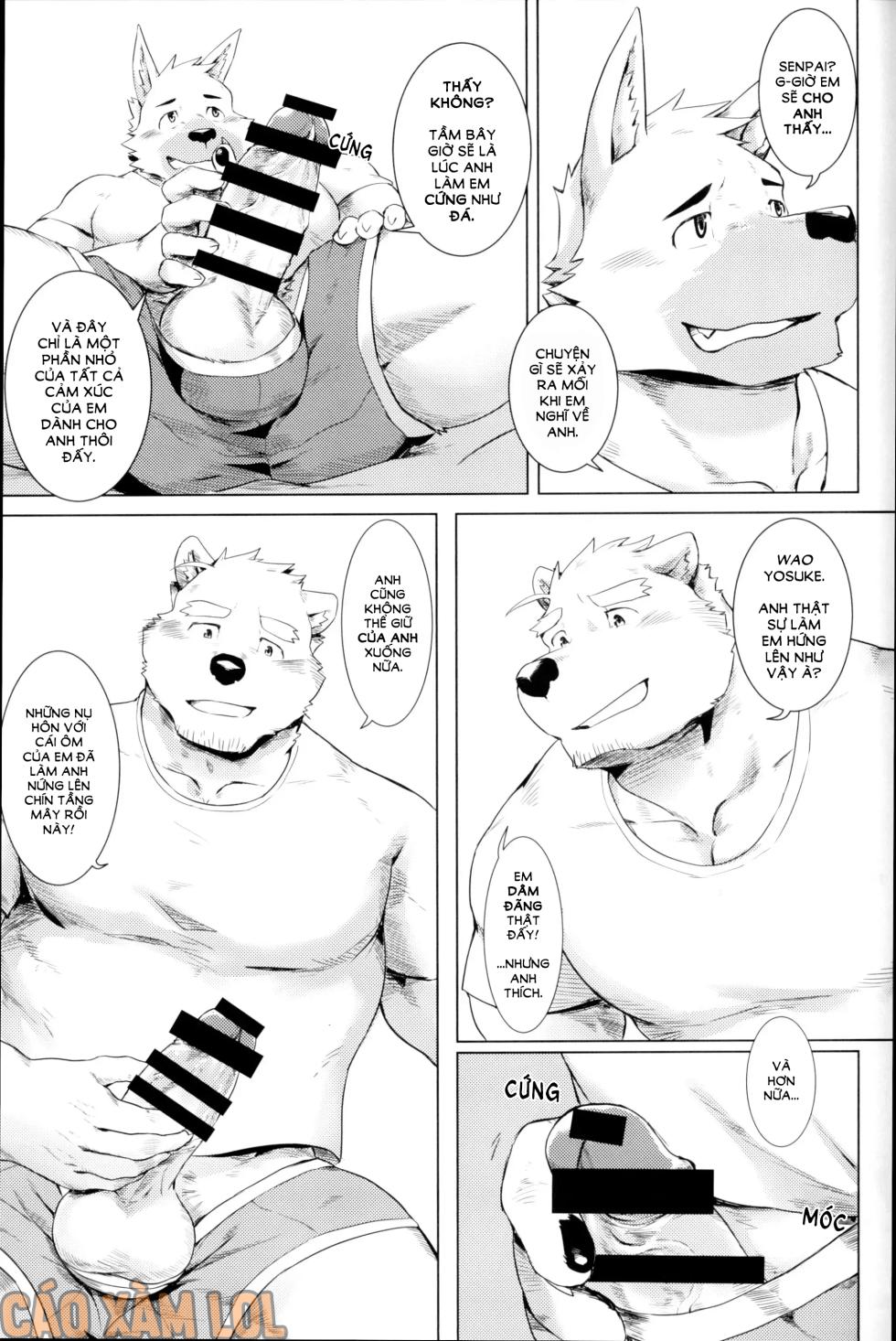 (Kemoket 9.5) [Mitsuwa Building (Taki Kaze)] HAPPY VALENTINE'S (Otoko Matsuri Bangaigou featuring TKA) [Viet] - Page 11