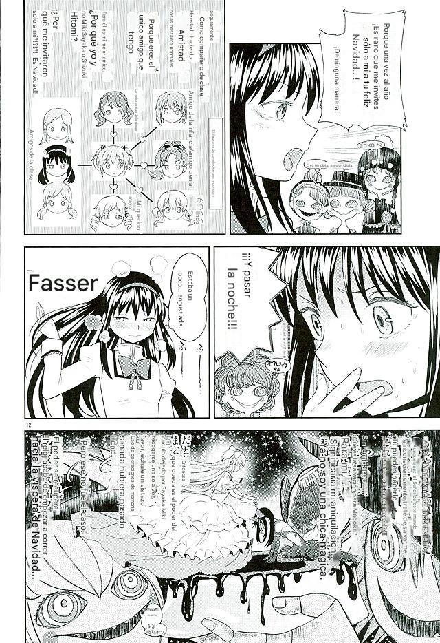 (C89) [Nedaore (Ayane)] Honno Isseiki dake Watashi no Gin no Niwa (Puella Magi Madoka Magica) [Spanish] [CristoferDeLosAndes] - Page 14